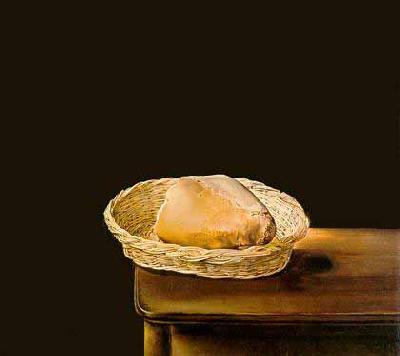salvadore dali Basket of Bread
